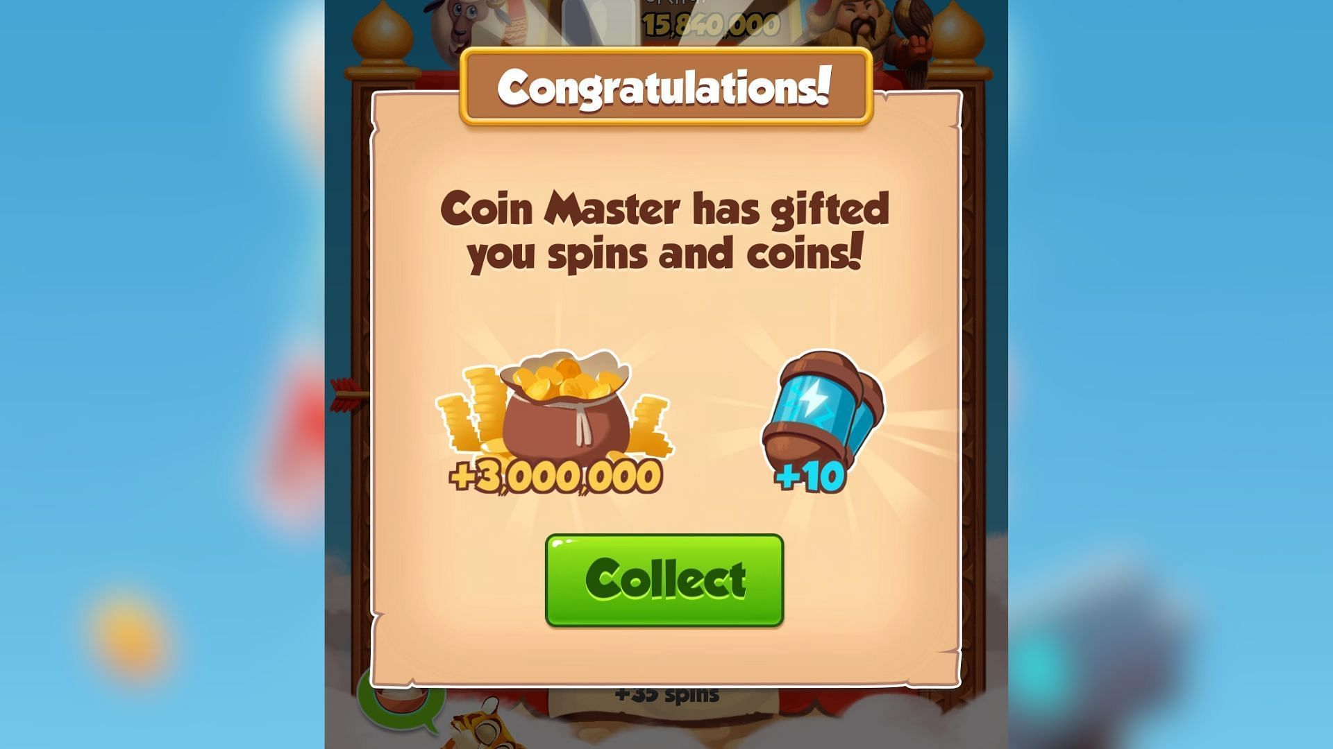 There are several ways to get more spins (Image via Moon Active)